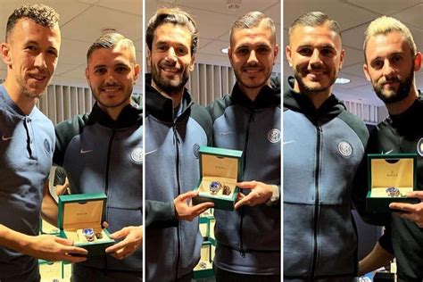 icardi rolex squadra|Mauro Icardi, capitano 'di polso'. Regala un Rolex a tutta la .